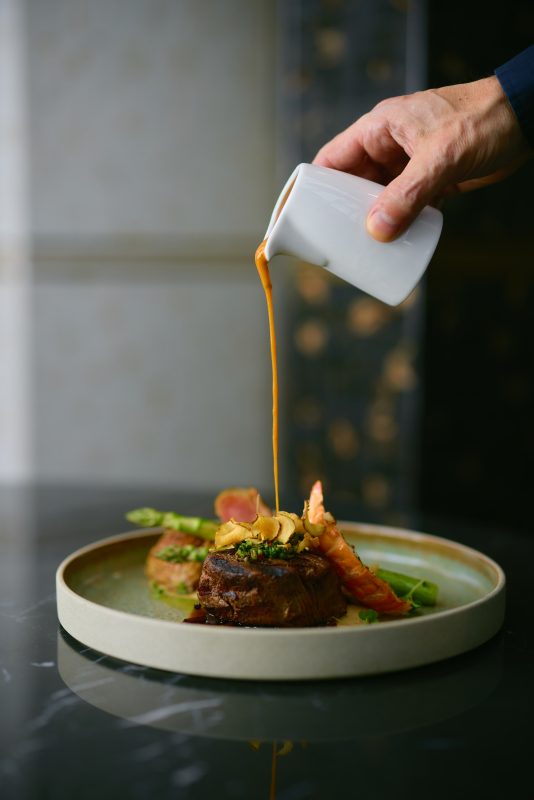 KEF Restaurant. The chef's three-course adventure for two