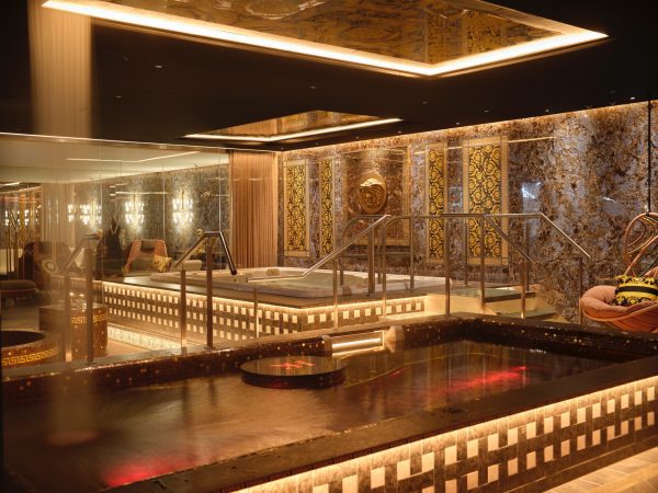 KEF SPA hot tub versace jacuzzi shower relax luxury
